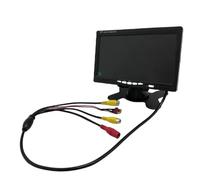 Zwfjcmsa Monitor de color FPV LCD de 7 pulgadas 800 x 480 para coche, TV, almacén, supermercado, monitor FPV