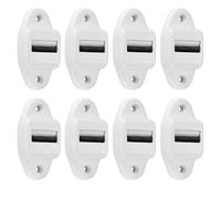 Zwfjcmsa Paquete de 8 guías de cinturón con rodillo y cepillo, guía de cinturón para persiana enrollable (rollo de hasta 23 mm de de cintura)