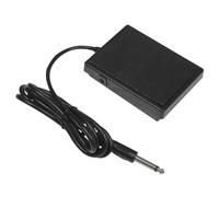 Zwfjcmsa Pedal universal de sostenimiento para instrumentos musicales, material ABS negro, accesorios universales para guitarra acústica y bajo