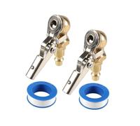 Zwfjcmsa Portabrocas de bola cerrada NPT hembra de 1/4 pulgadas con clip, portabrocas de aire de bloqueo con portabrocas de aire de conexión rápida