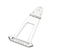 Zwfjcmsa Puente redondo plateado para guitarra de jazz con ajustable para accesorios de guitarra
