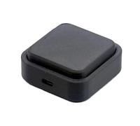 Zwfjcmsa Teclado de tecla grande personalizado de una tecla, teclado macro programable por USB, botón de acceso directo de una tecla, copiar y pegar, mini teclado