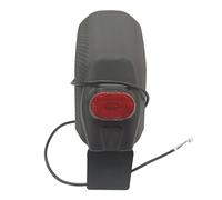 Zwheel - Guardabarro trasero con luz integrada para patinete eléctrico, compatible con modelos S4 y ZRINO, diseño resistente y seguro para uso diario en exteriores
