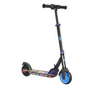 ZWHEEL ZTOY SUPERKID | Patinete Eléctrico para Niños & Niñas - Altura Ajustable - hasta 70kg - 150W, 10km Autonomía, 19km/h, Luces RGB, Doble Freno - Ruedas Antipinchazo (Azul)