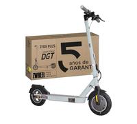 ZWHEEL ZFOX Plus GEYSIR | Patinete Eléctrico Adultos Homologado DGT (300-600W) - 35km Autonomía & Regeneración al Frenar - Intermitentes, Ruedas Mixtas 10" de Aire - Frenos de Disco y Eléctricos