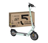 ZWHEEL ZFOX Plus LAKI | Patinete Eléctrico Adultos Homologado DGT (300-600W) - 35km Autonomía & Regeneración al Frenar - Intermitentes, Ruedas Mixtas 10" de Aire - Frenos de Disco y Eléctricos