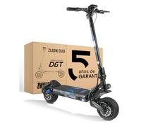 ZWHEEL ZLION | Patinete Eléctrico Adultos Homologado con Talleres España | 50-60 km | 5 Años de Soporte | Doble Motor | Homologado DGT | Ruedas 10" Offroad Tubeless | Intermitentes | App | Suspensión