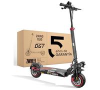 ZWHEEL ZRINO | Patinete Eléctrico Adultos Homologado con Talleres España | 35-70 km | 5 Años de Soporte | Homologado DGT | Ruedas 10" Tubeless | Intermitentes y LED | App | Suspensión Hidráulica