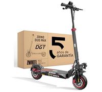 ZWHEEL ZRINO | Patinete Eléctrico Adultos Homologado con Talleres España | 35-70 km | 5 Años de Soporte | Homologado DGT | Ruedas 10" Tubeless | Intermitentes y LED | App | Suspensión Hidráulica