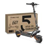 Patinete eléctrico Zwheel Zwolf Duo 2x500W Autonomía 70km Ruedas 10" Off Road Doble suspensión Frenos hidráulicos Gris-bronce