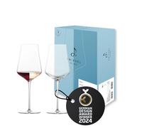 Zwiesel Glas Allround Duo - Copas de vino (2 unidades, fabricadas a mano y a máquina, para vino tinto y blanco, aptas para lavavajillas, 123472)