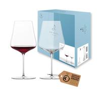 Zwiesel Glas Copas de vino tinto de color burdeos Duo (juego de 2 unidades), para vino tinto, apto para lavavajillas, cristal Tritán (número de referencia 123471)