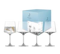 Zwiesel Glas Gin Tonic 123385 Echo - Juego de 4 vasos de cristal tritán para Gin Tonic, aptos para lavavajillas, fabricados en Alemania