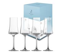 Zwiesel Glas Juego de 4 vasos de chupito con mango para grappa, aptos para lavavajillas, fabricados en Alemania (número de referencia 123386)