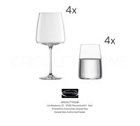 Zwiesel Glas - Sentidos Vivos - Set De Vasos 8 Piezas Para 4 Personas - Vendedor