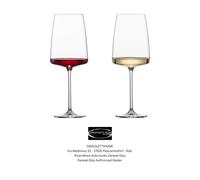 Zwiesel Glas - Vivid Senses - 6 Copas de Vino Flavour Colorido Y Spicy -