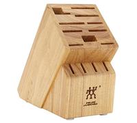 ZWILLING 35100-981 - Bloque de cuchillos doble, madera, natural