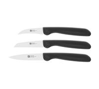 Zwilling 38115-001 - Set 3 Cuchillos guarnecer con Hoja endurecida al frío Friodur, Acero Inoxidable