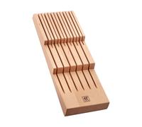 ZWILLING Portacuchillos para cajones, Inserto para cajones, Para 12 cuchillos, 41 x 15,5 x 4,8 cm, Madera