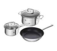 Zwilling Batería de cocina Zwilling Cube 3 piezas acero inoxidable-transparente