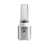 ZWILLING ENFINIGY Batidora Smoothie, Preparadora de batidos con cuchilla cruzada de acero inox, Motor de alto rendimiento de 600 W, Plata