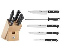 Zwilling Bloque De Fresno 5 Cuchillos Serie Gourmet Hecho En Alemania