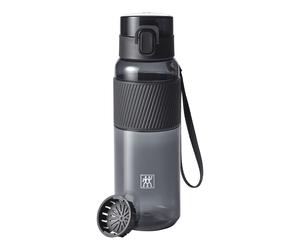 ZWILLING Bottle Botella, 680 ml, Tritán, Negro