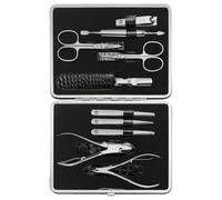 Classic Set de manicura 10 piezas en negro