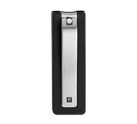 Zwilling Cortauñas 80mm con depósito para uñas, negro mate Cortaúñas 1 piezas