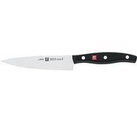 ZWILLING Cuchillo de cocina, Longitud de la hoja: 13 cm, Hoja pequeña, Mango especial de acero inoxidable/plástico, Twin Pollux, 130mm