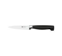 Zwilling Cuchillo pelador Zwilling Four star 10 cm Negro-acero inoxidable