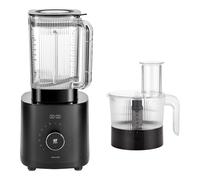 ZWILLING ENFINIGY Batidora de vaso alto rendimiento Pro con procesador alimentos, negro