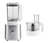 ZWILLING ENFINIGY Batidora de vaso pro de alto rendimiento con robot de cocina, plata