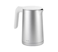 ZWILLING ENFINIGY Hervidor de agua eléctrico con filtro antical de acero inoxidable, Tetera anti-sobrecalentamiento, sin cable, 1850 W, 1,0 l, Plata