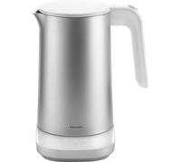 ZWILLING ENFINIGY Hervidor de agua Pro con 6 ajustes de temperatura, función de mantenimiento del calor, recipiente de acero inoxidable, 1850 W, 1 litro, color plateado