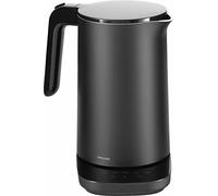 ZWILLING ENFINIGY Hervidor de agua Pro con ajuste de temperatura, Filtro antical de acero inoxidable y función mantener en caliente, 1850 W, 1,5 l, Negro