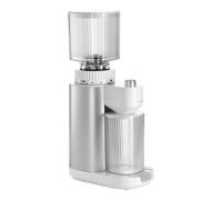 ZWILLING ENFINIGY Molinillo de café eléctrico con molinillo cónico preservador del aroma y grado de molido ajustable, para 1 - 12 tazas, Plata
