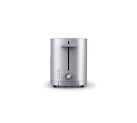 ZWILLING ENFINIGY Tostadora con ranura corta, 3 programas automáticos, 7 grados de tostado y función de parada, para 2 rebanadas, Plata