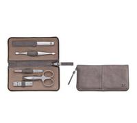 Zwilling estuche de manicura y pedicura, 4 piezas, piel de vaca, con c