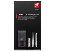 Zwilling estuche de manicura y pedicura de 3 piezas hecho de 100% piel