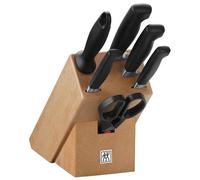 Zwilling four star - bloque madera para 6 piezas, serie four star