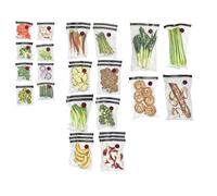 ZWILLING Fresh & Save - Bolsas selladoras al vacío de varios tamaños, 30 bolsas reutilizables Sous Vide