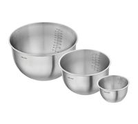 ZWILLING Fresh & Save BOWLS Set de boles S/M/L / 3-pzs, Acero inoxidable, Plata