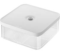ZWILLING FRESH & SAVE CUBE Contenedor de almacenamiento, Tamaño L, Recipiente modular y apilable, Almacenamiento hermético y al vacío, Apto para lavavajillas, Transparente