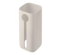 ZWILLING FRESH & SAVE CUBE Funda para contenedor tamaño 3S, Protección contra la luz solar, Indicador de nivel de llenado, Plástico sin BPA, Marfil