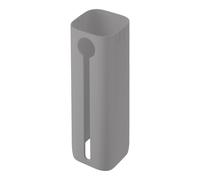 ZWILLING FRESH & SAVE CUBE Funda para contenedor tamaño 4S, Protección contra la luz solar, Indicador de nivel de llenado, Plástico sin BPA, Gris
