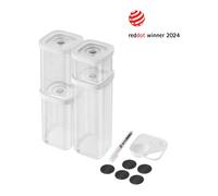 ZWILLING Fresh & Save CUBE Set CUBE, S / 6-pzs, transparente-blanco