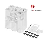 ZWILLING Fresh & Save CUBE Set CUBE, S/M / 12-pzs, transparente-blanco