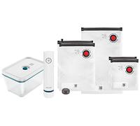 ZWILLING Fresh & Save set inicial de vacío para alimentos, vidrio, 7 piezas, bomba, recipientes y bolsas