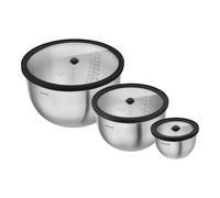 ZWILLING Fresh & Save STAINLESS Set de boles de vacío S/M/L / 6-pzs, Acero inoxidable, Plata